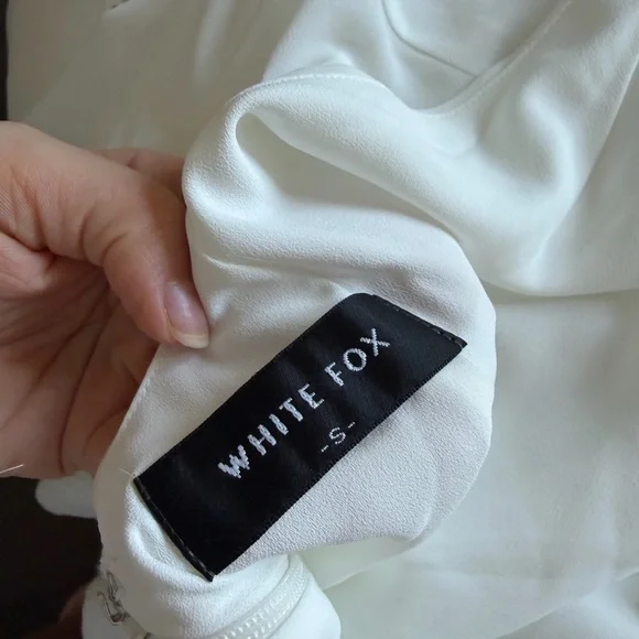 White Fox Beaded Starfish Slip Dress - Picture 5 of 5